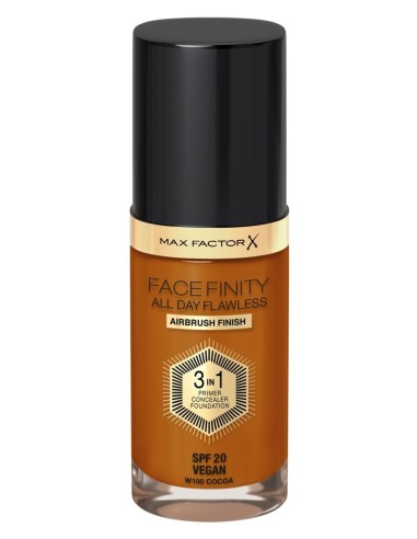 MF FACE FINITY BASE DE MAQUILLAJE 3EN1 SPF20 TONO 100