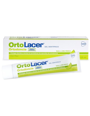 LACER PASTA ORTOLACER GEL DENTRIFICO LIMA 125ML