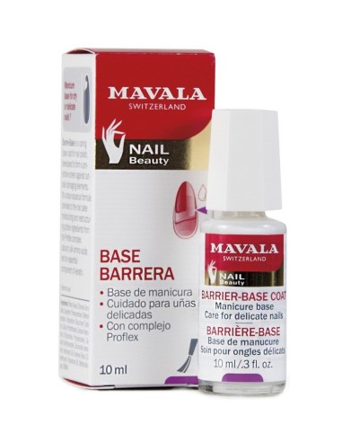 MAVALA BASE BARRERA UÑAS DELICADAS 10ML