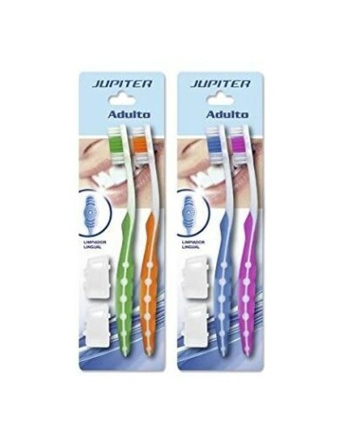 JUPITER CEPILLO DENTAL ADULTO 2 UDS.