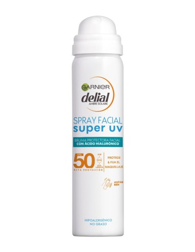 DELIAL SOLAR FACIAL BRUMA PROTECTORA SPF50 75ML