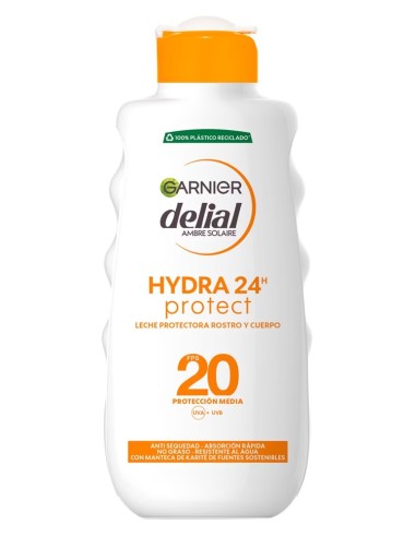 DELIAL SOLAR LECHE SPF20 ROSTRO Y CUERPO 200ML