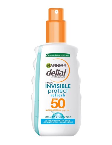 DELIAL SOLAR SPRAY INVISIBLE PROTECT REFRESH SFP50 200ML