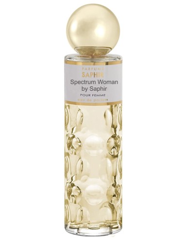 Frasco de perfume para mujer Saphir Spectrum Woman Eau de Parfum 200 ml