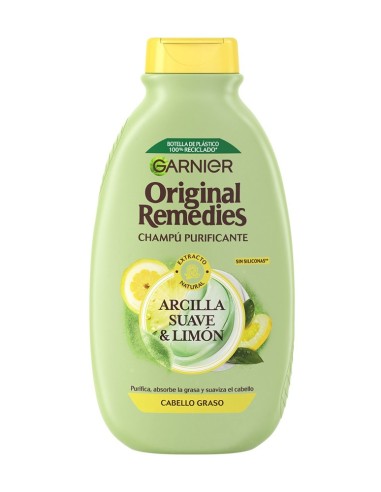 ORIGINAL REMEDIES CHAMPU 300ML ARCILLA SUAVE Y LIMON