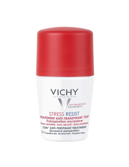 Vichy Stress Resist desodorante roll-on 50 ml antitranspirante 72 h