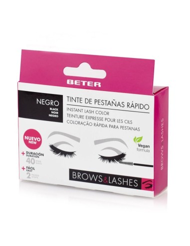 BETER TINTE RAPIDO DE PESTAÑAS NEGRO BROWS & ASHES