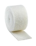 ESTROPAJO ROLLO FIBRA BLANCA ROLLO 6 M X 13 CM (NO RAYA)