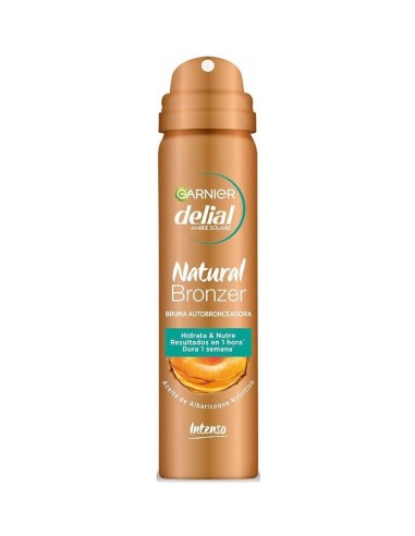 DELIAL SOLAR NATURAL BRONZER BRUMA AUTOBRONCEADORA INTENSO 75ML