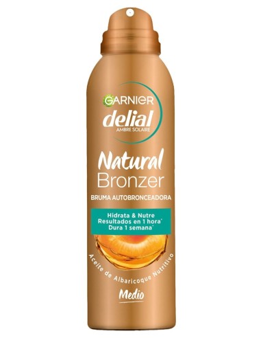 DELIAL SOLAR NATURAL BRONZER BRUMA AUTOBRONCEADORA MEDIO 150ML