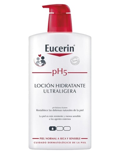 EUCERIN LOCION PIEL SECA Y SENSIBLE 1 LITRO