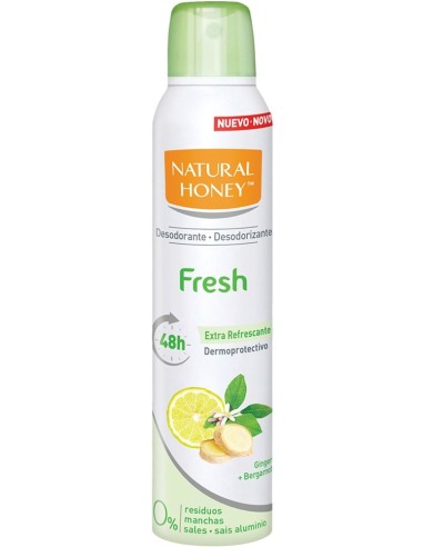 NATURAL HONEY DESODORANTE SPRAY 200ML FRESH