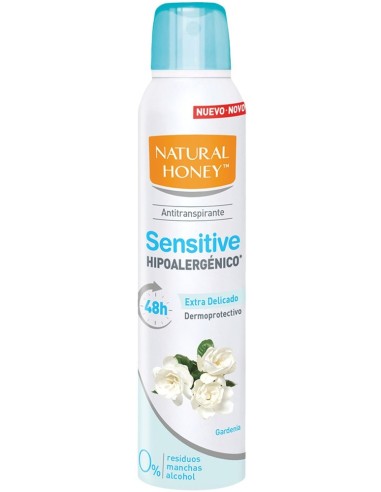 NATURAL HONEY DESODORANTE SPRAY 200ML SENSITIVE