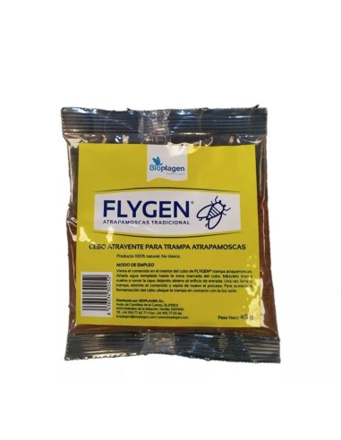 FLYGEN CEBO ATRAYENTE TRAMPA MOSCAS 45 GRS