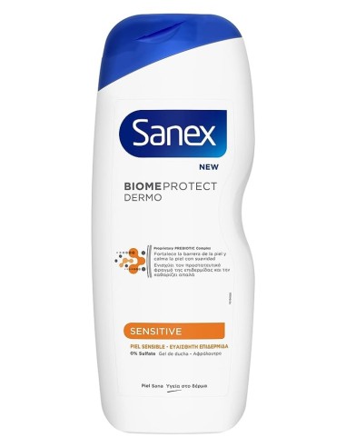 SANEX GEL DE BAÑO 550ML SENSITIVE