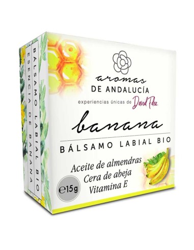 BALSAMO LABIAL ESENCIA DE BANANA 15 G.