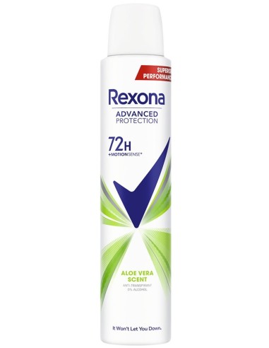 REXONA DESODORANTE SPRAY WOMAN ALOE VERA 200ML