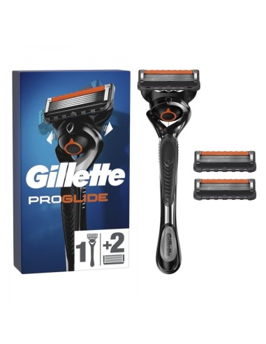 GILLETTE FUSION MAQUINA PROGLIDE + 3 CARGADORES