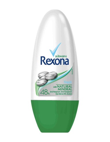 REXONA DESODORANTE ROLL-ON WOMAN MINERAL FRESH 50ML