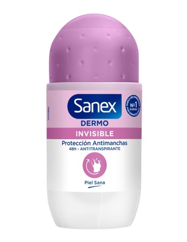 SANEX DESODORANTE ROLL-ON INVISIBLE 50ML