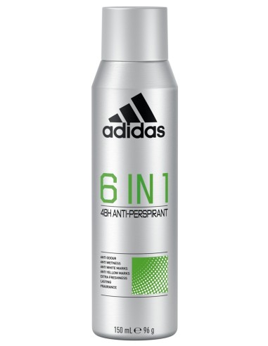 ADIDAS DESODORANTE SPRAY 150ML MAN 6 EN 1 ANTITRANSPIRANTE