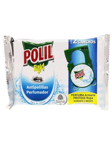 POLIL ANTIPOLILLA GANCHOS COLONIA 2X25 GRS