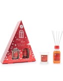 PACK RED CHRISTMAS TREE MIKADO + VELA