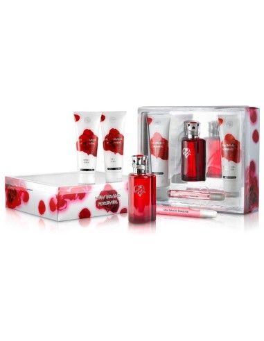 PARIS MODE WOMAN SET FOREVER EDP VAP 100 ML + EDP 20 ML + BODY MILK 130 ML + GEL 130 ML