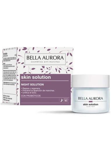 BELLA AURORA CREMA NIGHT SOLUTION REGENERADOR NOCTURNO ANTIEDAD 50ML