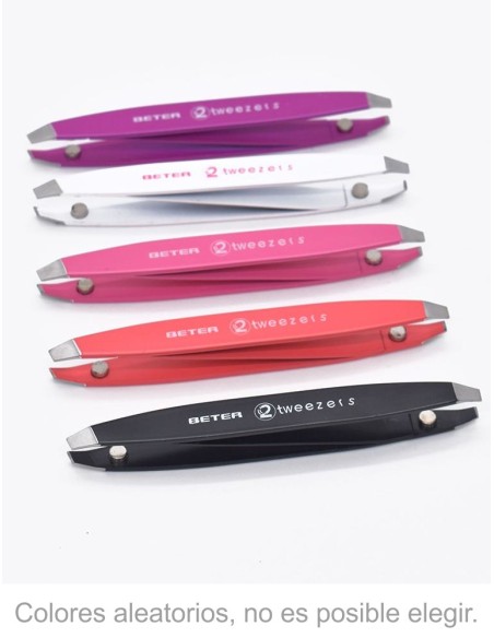 PINZA DE DEPILAR DOBLE 2 PINZAS