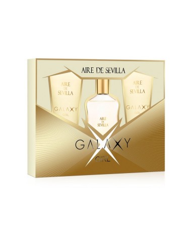 AIRE DE SEVILLA SET COLONIA GALAXY GIRL VAP 150 ML + CREMA 100ML + GEL100 ML