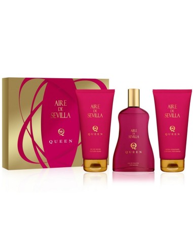 AIRE DE SEVILLA SET COLONIA QUEEN VAP 150 ML + BODY 100 ML + GEL100 ML