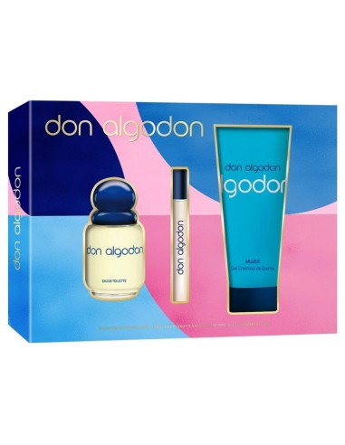 DON ALGODON SET COLONIA WOMAN 100 VAP + GEL 200ML + VAP 10ML