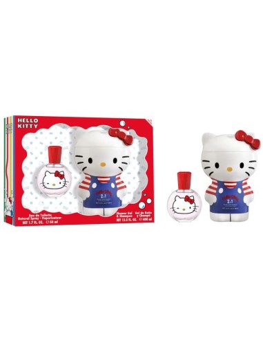 HELLO KITTY SET COLONIA VAP 50ML + GEL&CHAMPU 400ML