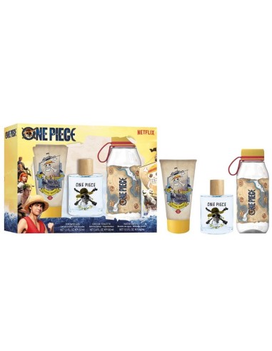 ONE PIECE SET COLONIA VAP 100 ML+ GEL + BOTELLA