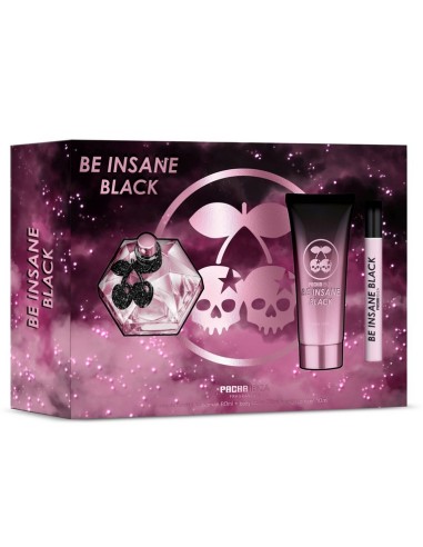 PACHA IBIZA SET WOMAN INSANE BLACK VAP 80ML + BODY 75ML + VAP 10ML