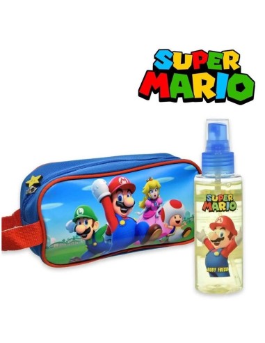 SUPER MARIO SET COLONIA FRESCA VAP 100 ML + NECESER