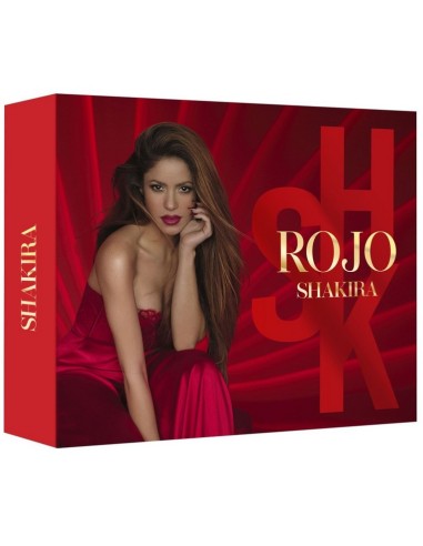 SHAKIRA SET ROJO WOMAN COLONIA VAP 50 ML + BODY 75ML