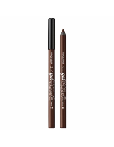 DH PERFILADOR OJOS KAJAL&EYELINER WP 2EN1 02 MARRON