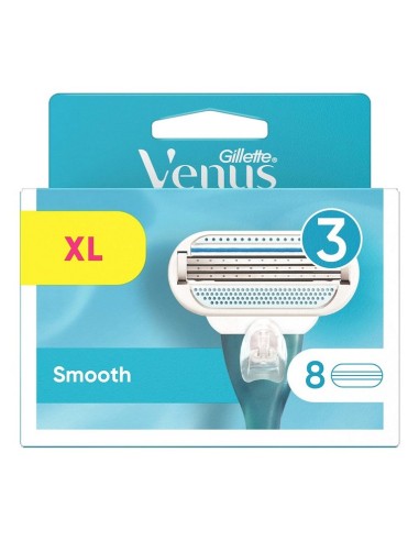 GILLETTE WOMAN VENUS CARGADOR SMOOTH 8 UDS.