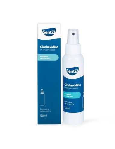 SENTI2 CLORHEXIDINA 2% ANTISEPTICO PIEL SANA SPRAY 125 ML