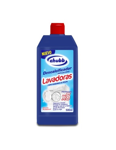 CHUBB DESCALCIFICADOR LAVADORAS 500ML ANTICAL