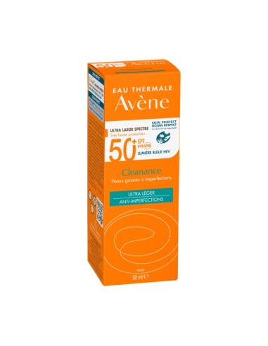 AVENE SOLAR CREMA CLEANANCE PIEL GRASA CON IMPERFECTIONES SPF50+ 50ML