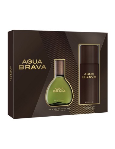 AGUA BRAVA COLONIA VAP 100ML + DESODORANTE SPRAY 150ML