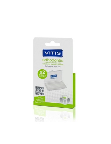 VITIS CERA PROTECTORA PARA ORTODONCIA 2 UDS. X 5 BARRAS