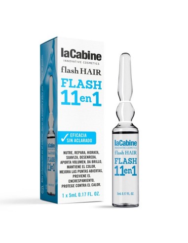 LACABINE AMPOLLA EFECTO FLASH CAPILAR 1UDX5ML SIN ACLARADO