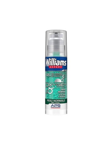 WILLIAMS GEL DE AFEITAR OXYGEN PIEL NORMAL 150ML