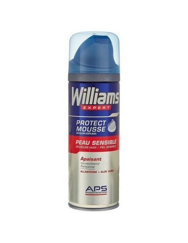 WILLIAMS ESPUMA DE AFEITAR PIEL SENSIBLE 200ML