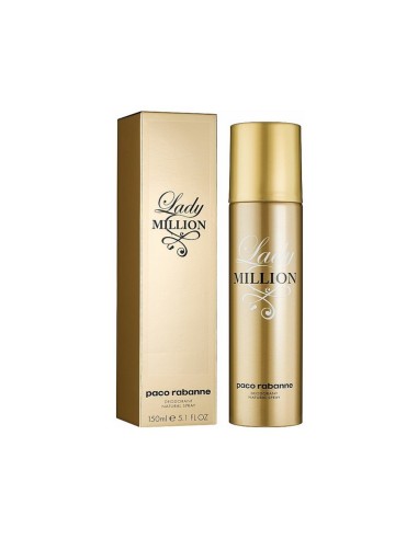 LADY MILLION DESODORANTE SPRAY 150ML