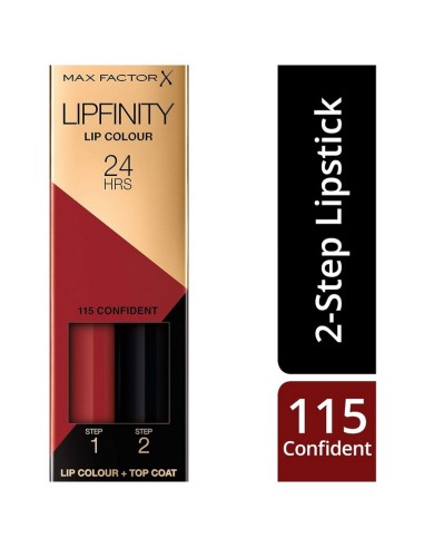 MF BARRA LABIOS LIPFINITY 115 CONFIDENT